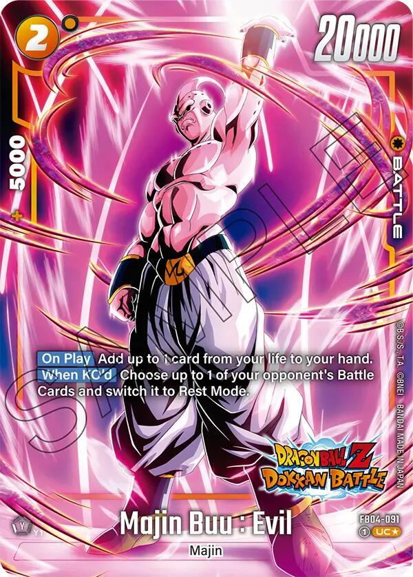 Majin Buu : Evil FB04-091 [ Inglese / Giapponese ]