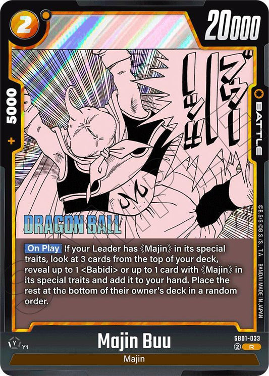 Majin Buu SB01-033 [ Inglese / Giapponese ]