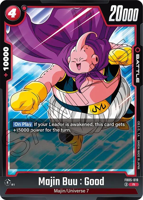 Majin Buu : Good FB05-019 [ Inglese / Giapponese ]