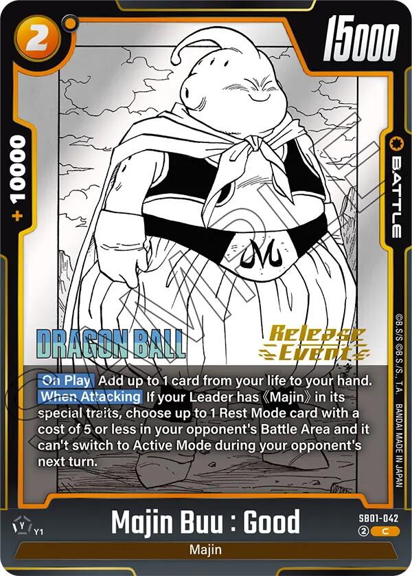 Majin Buu : Good SB01-042 [ Inglese / Giapponese ]