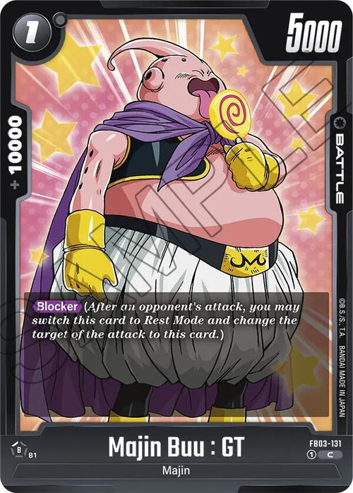 Majin Buu : GT FB03-131 [ Inglese / Giapponese ]