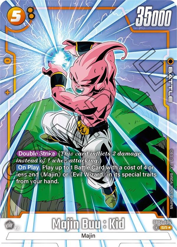 Majin Buu : Kid FB04-094 [ Inglese / Giapponese ]