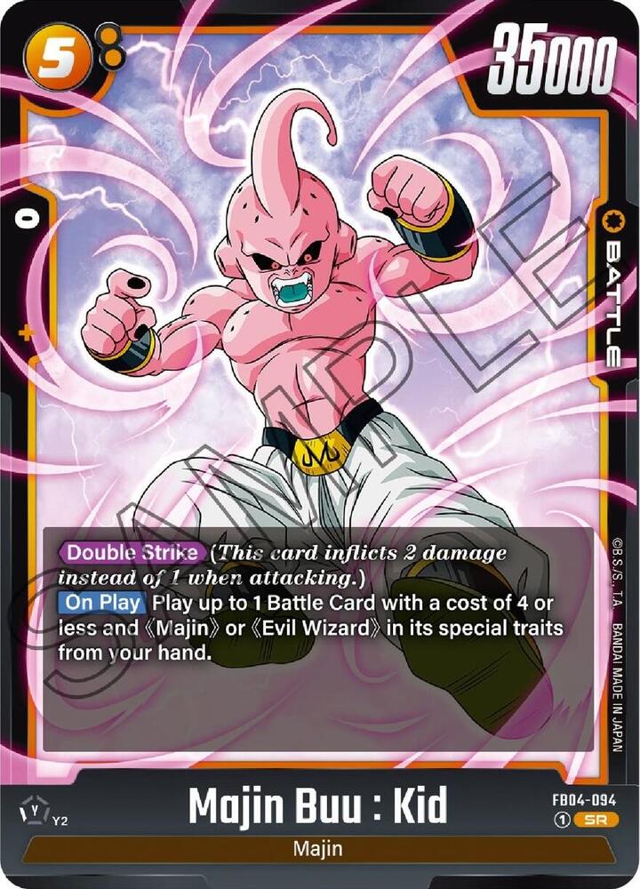 Majin Buu : Kid FB04-094 [ Inglese / Giapponese ]