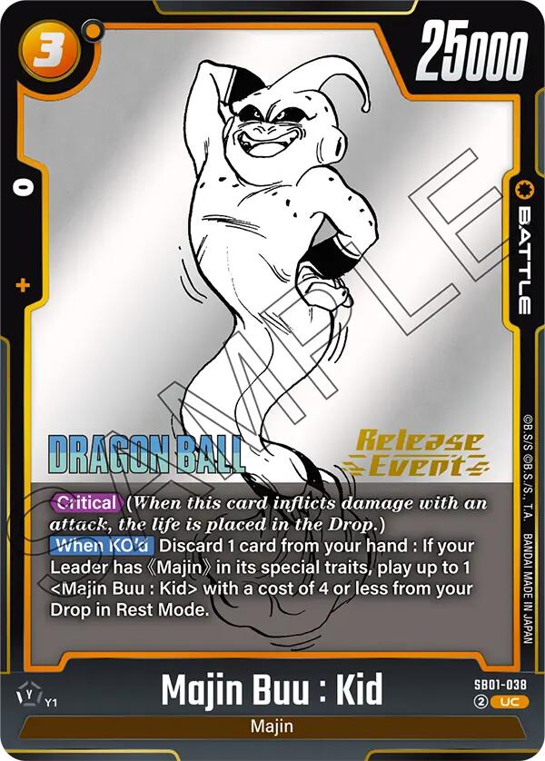 Majin Buu : Kid SB01-038 [ Inglese / Giapponese ]