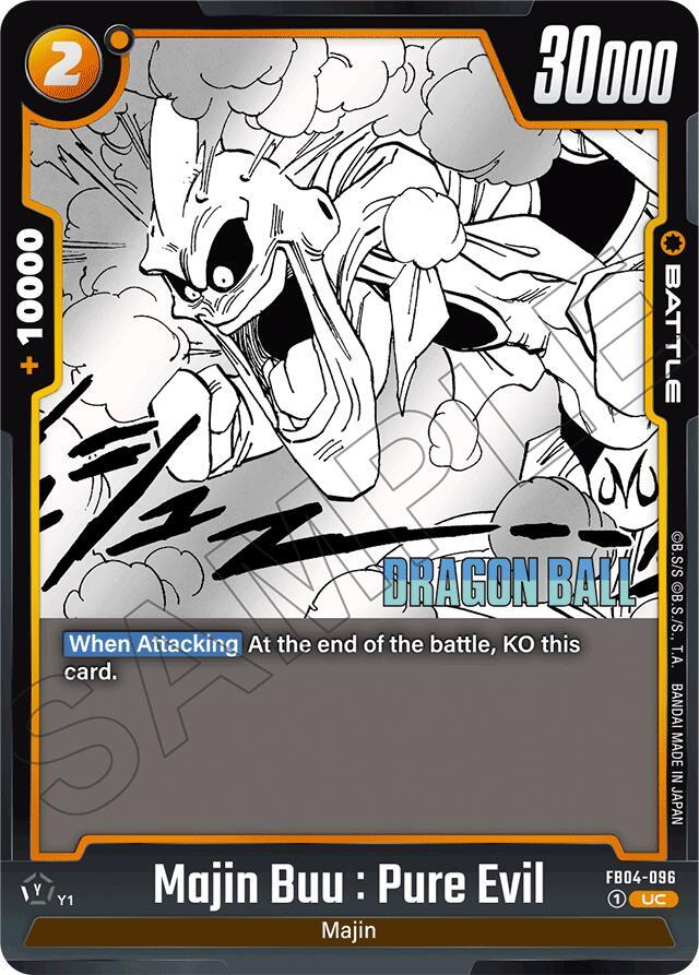 Majin Buu : Pure Evil FB04-096 [ Inglese / Giapponese ]