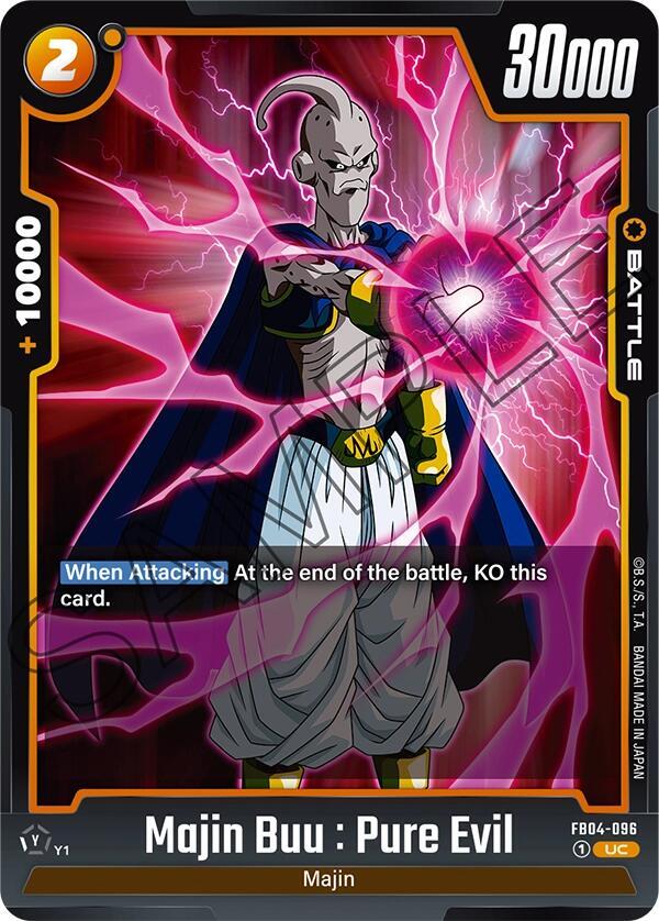 Majin Buu : Pure Evil FB04-096 [ Inglese / Giapponese ]