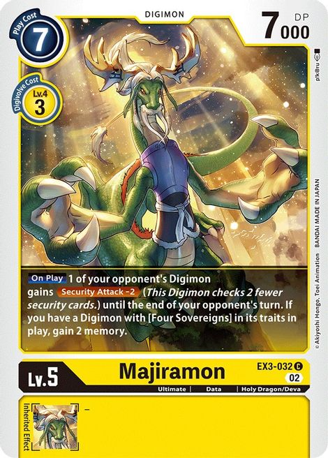 Majiramon EX3-032 [ Inglese / Giapponese ]