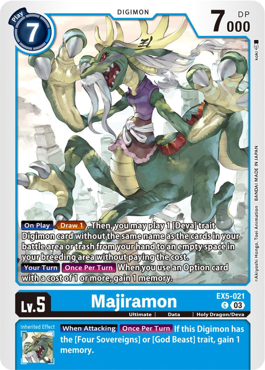 Majiramon EX5-021 [ Inglese / Giapponese ]
