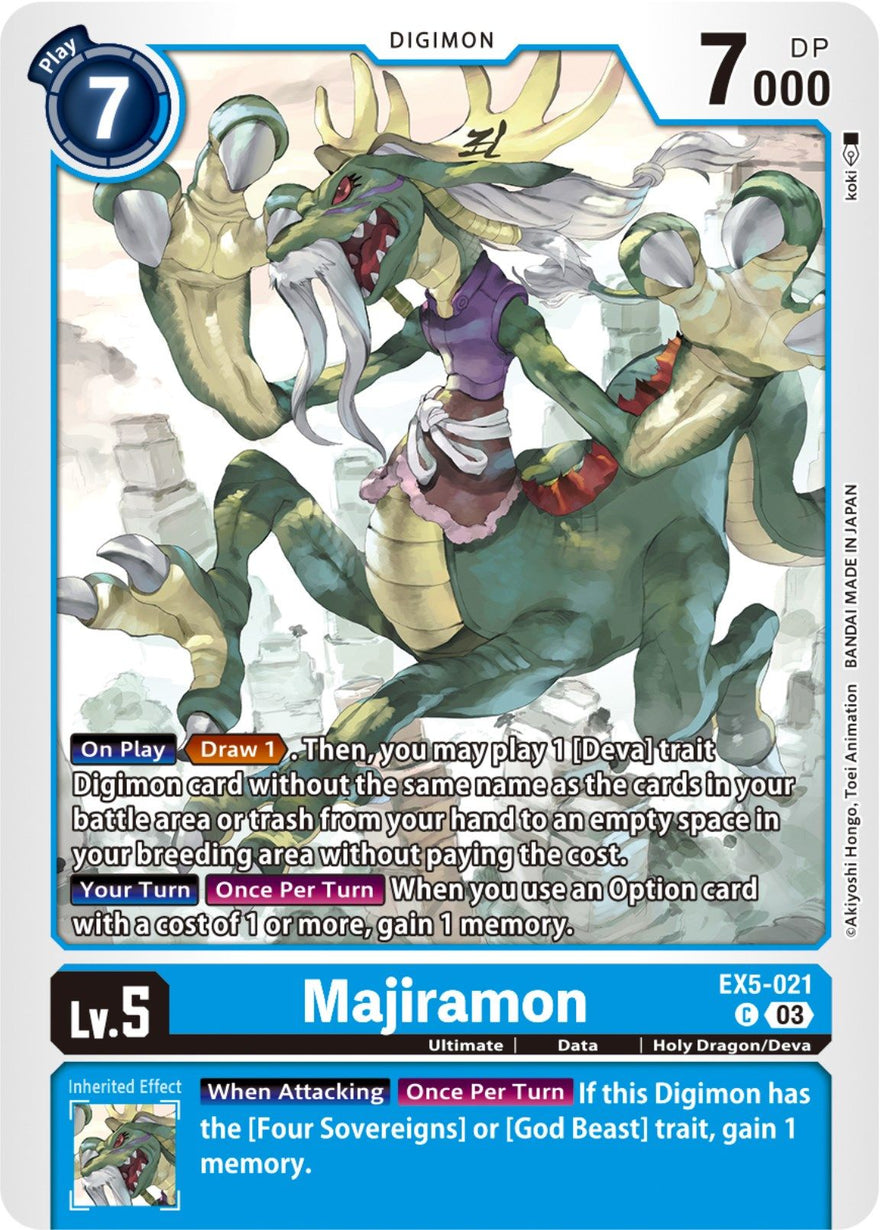 Majiramon EX5-021 [ Inglese / Giapponese ]