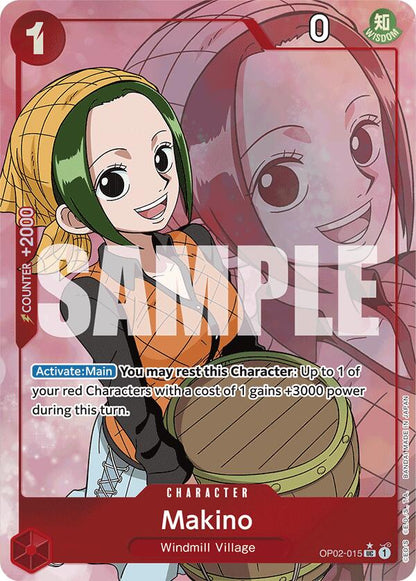 Makino OP02-015 [ Inglese / Giapponese / Francese / Cinese Semplificato ]