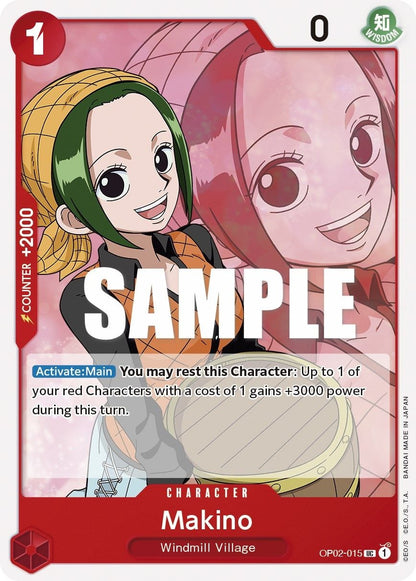 Makino OP02-015 [ Inglese / Giapponese / Francese / Cinese Semplificato ]