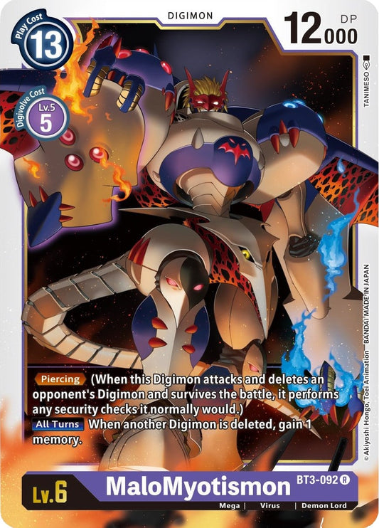 MaloMyotismon BT3-092 [ Inglese / Giapponese ]
