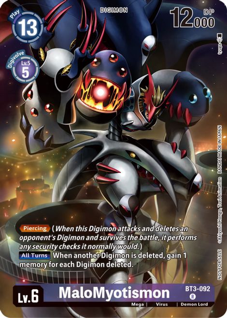 MaloMyotismon BT3-092 [ Inglese / Giapponese ]