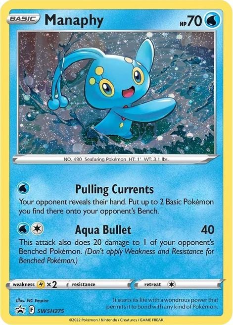 Manaphy - SPSC Promo SWSH275 [ Italiano / Inglese ]