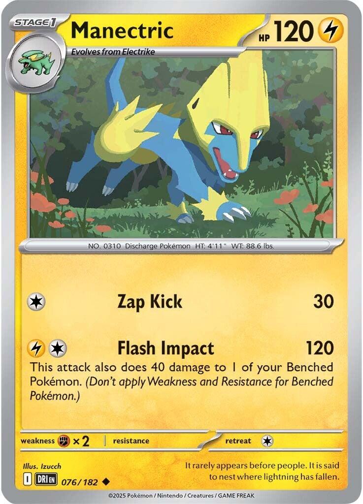 Manectric - Rivali Predestinati 076/182 [ Italiano ]