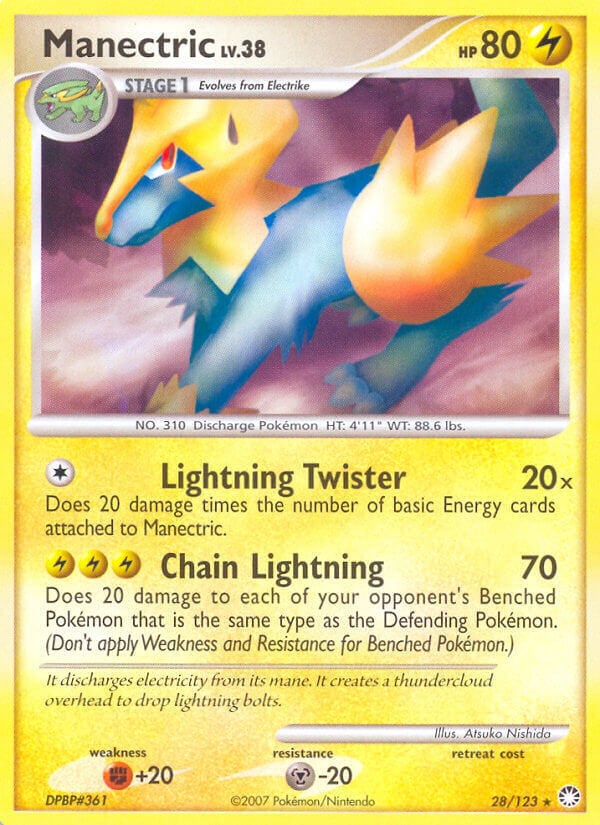 Manectric Lv.38 - Tesori Misteriosi 28/123 [ Italiano / Inglese ]