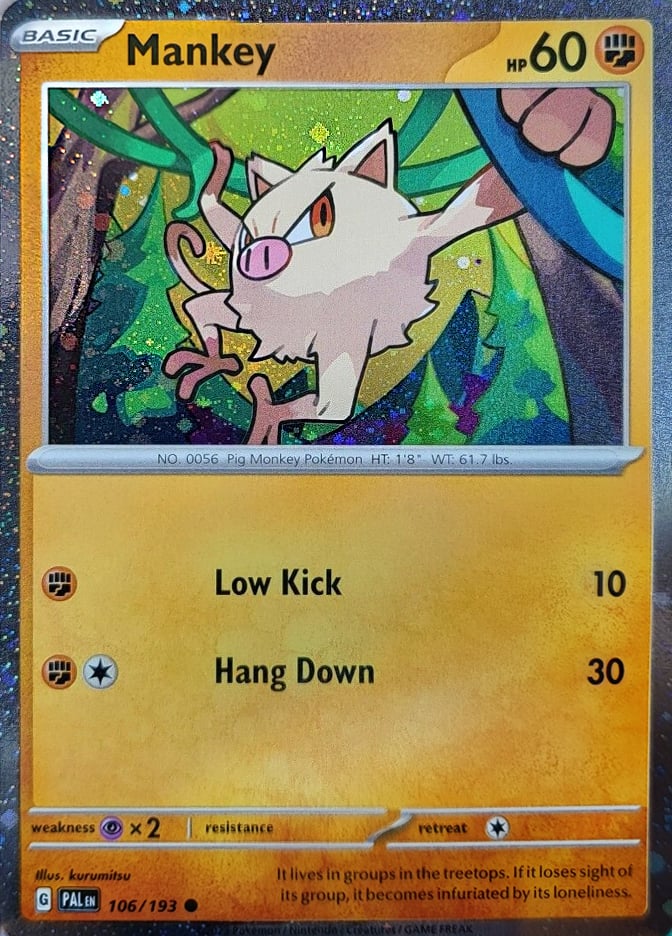 Mankey - Evoluzioni a Paldea 106/193 [ Italiano ]