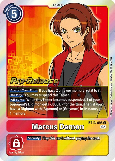 Marcus Damon BT13-095 [ Inglese / Giapponese ]