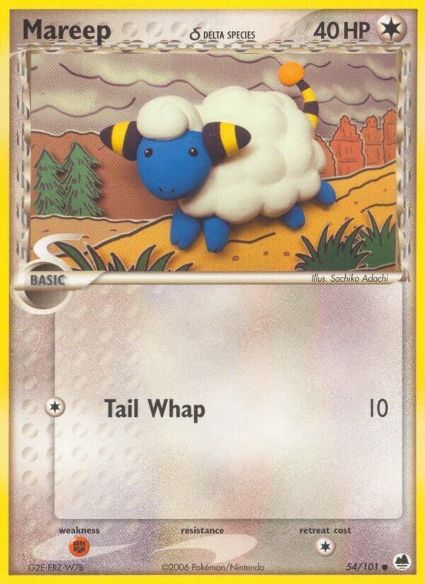Mareep δ Delta Species - EX L'Isola dei Draghi 54/101 [ Italiano / Inglese ]
