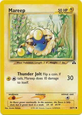 Mareep - Neo Discovery 58/75 [ Italiano / Inglese ]
