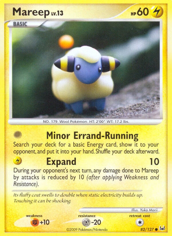 Mareep Lv.13 - Platino 082/127 [ Italiano / Inglese ]