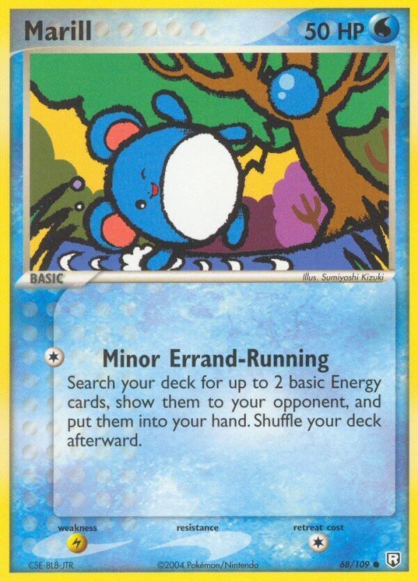 Marill - EX Team Rocket Returns 68/109 [ Inglese ]