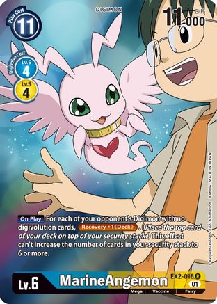 MarineAngemon EX2-018 [ Inglese / Giapponese ]