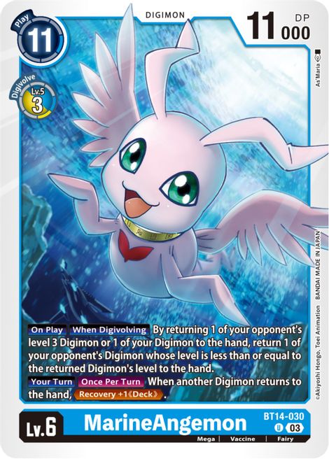 MarineAngemon BT14-030 [ Inglese / Giapponese ]