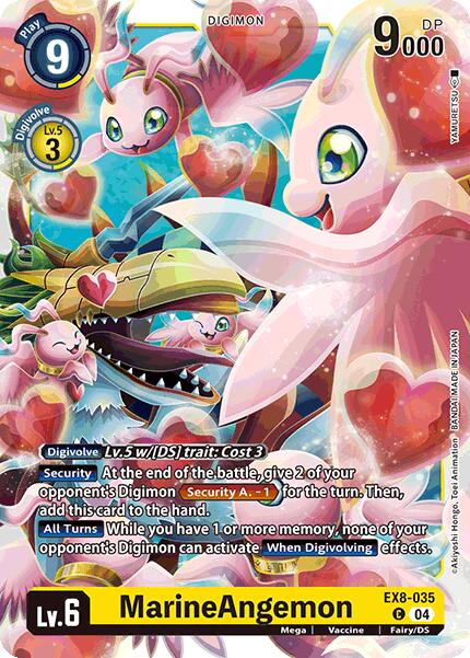 MarineAngemon EX8-035 [ Inglese / Giapponese ]