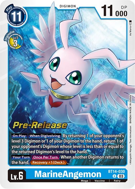 MarineAngemon BT14-030 [ Inglese / Giapponese ]