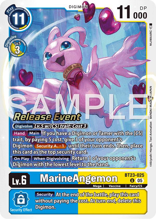 MarineAngemon BT23-025 [ Inglese / Giapponese ]