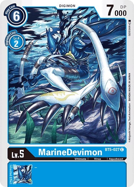 MarineDevimon BT5-027 [ Inglese / Giapponese ]
