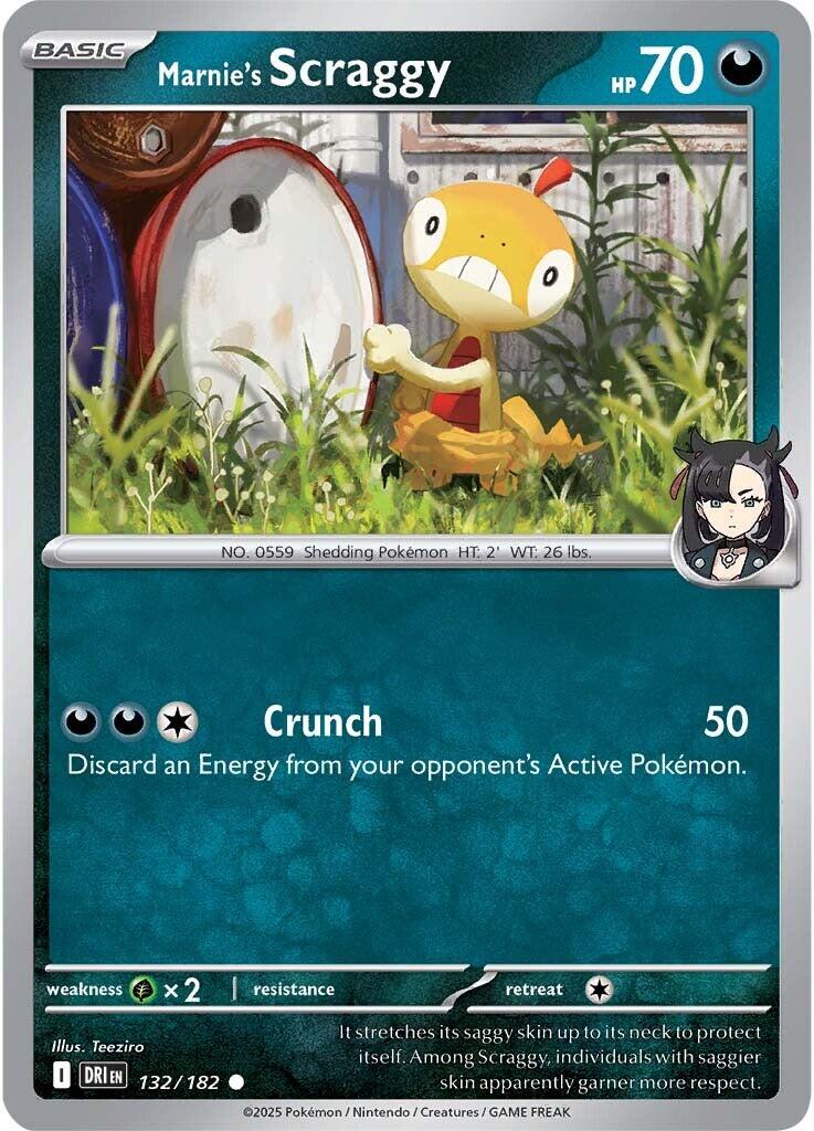 Scraggy di Mary - Rivali Predestinati 132/182 [ Italiano ]