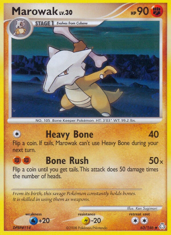 Marowak Lv.30 - Il Risveglio dei Miti 63/146 [ Italiano / Inglese ]