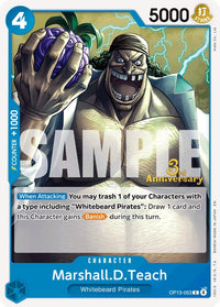 COMMON - (3rd Anniversary Stamp) - OP-13: Carrying on his W.
