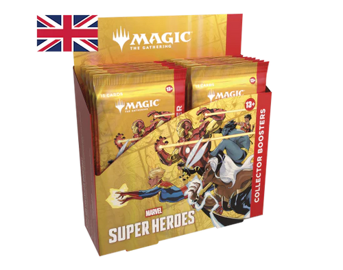 Magic: The Gathering | Marvel Super Heroes Collector Booster Box 12 Buste ENG