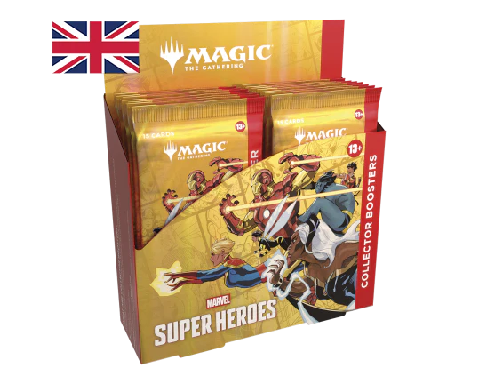 Magic: The Gathering | Marvel Super Heroes Collector Booster Box 12 Buste ENG