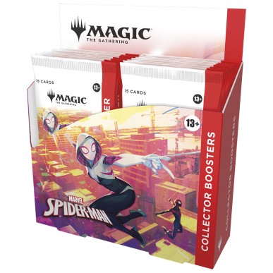 Magic The Gathering - MTG - Marvel's Spider-Man - Collector Booster Display da 12 Buste (ENG)
