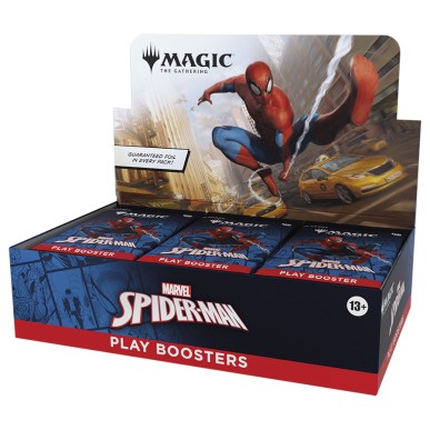 Magic The Gathering MTG Marvel ' s Spider - Man Play Booster Display 30 Buste Inglese Box
