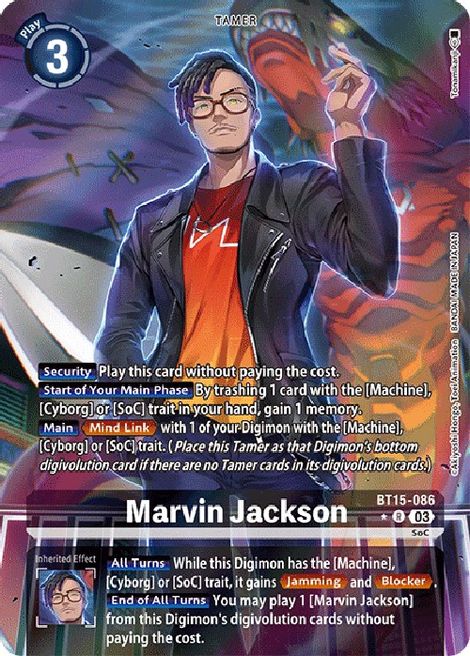 Marvin Jackson BT15-086 [ Inglese / Giapponese ]