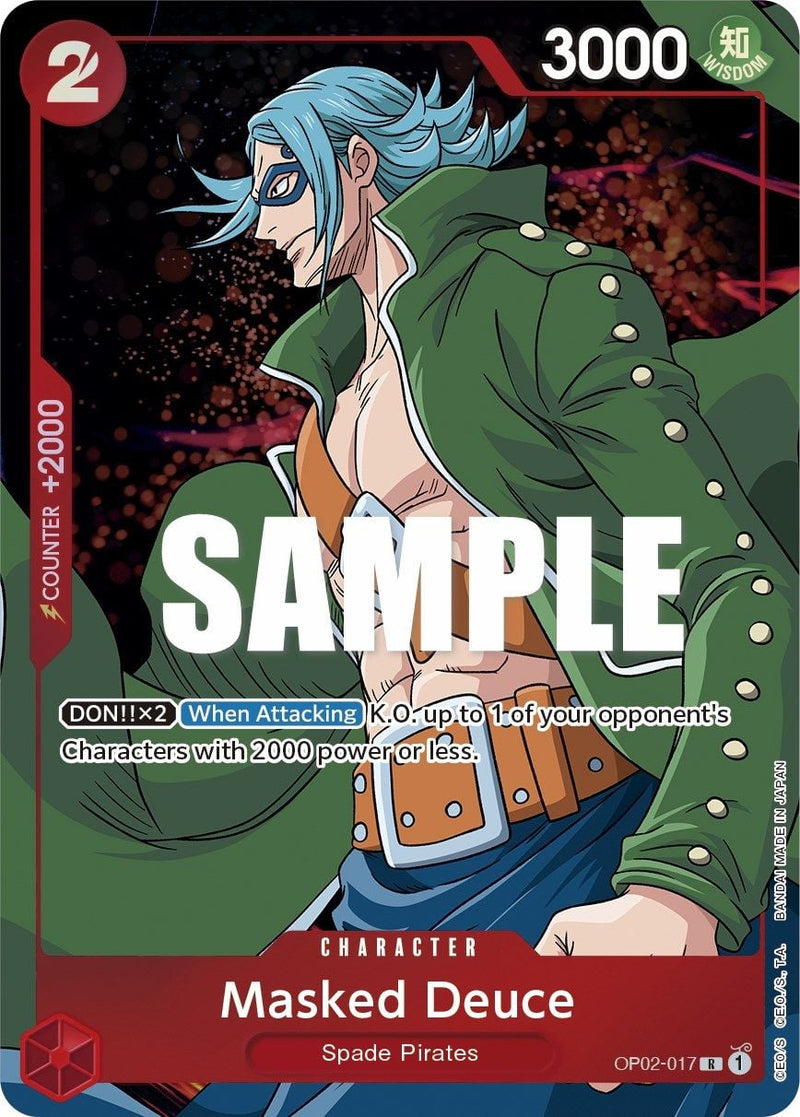 Masked Deuce OP02-017 [ Inglese / Giapponese / Francese / Cinese Semplificato ]