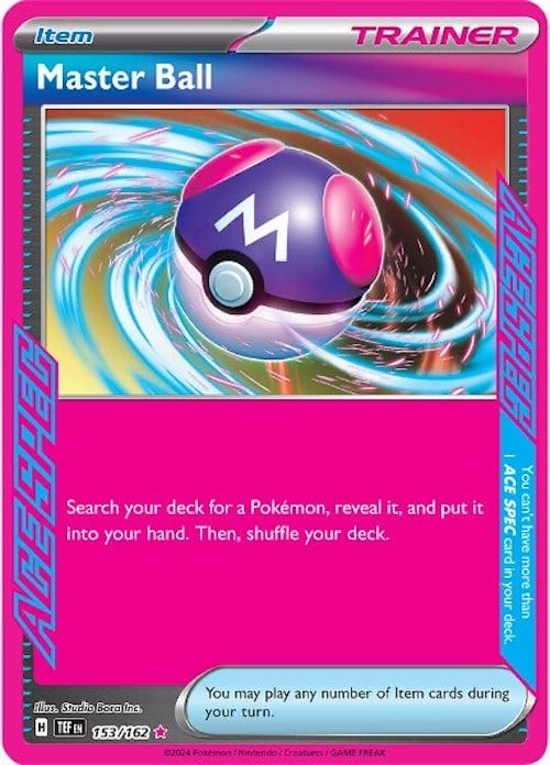 Master Ball - Cronoforze 153/162 [ Italiano ]