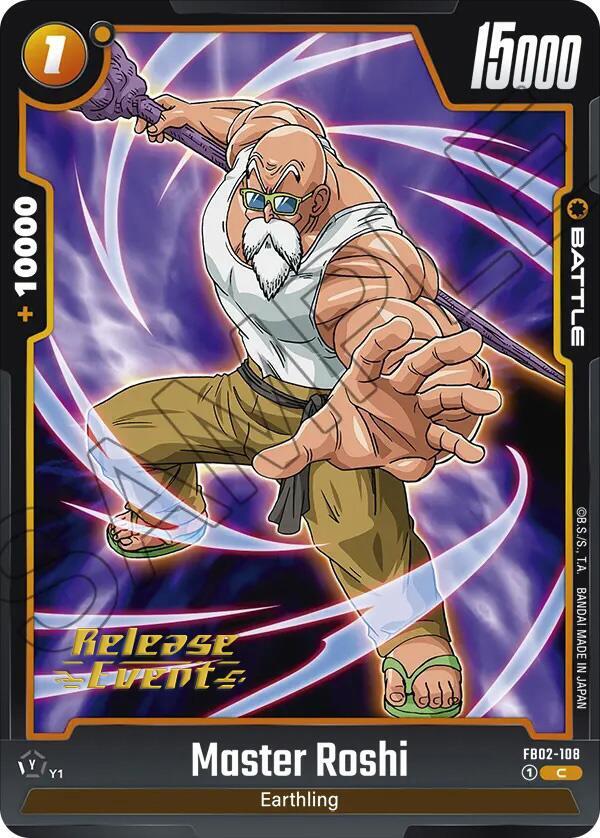 Master Roshi FB02-108 [ Inglese / Giapponese ]