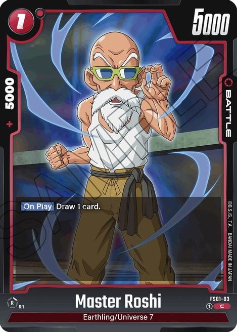 Master Roshi FS01-03 [ Inglese / Giapponese ]