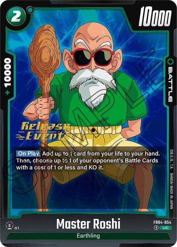 Master Roshi FB04-054 [ Inglese / Giapponese ]