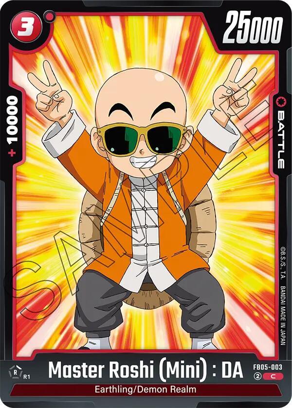 Master Roshi : DA FB05-003 [ Inglese / Giapponese ]