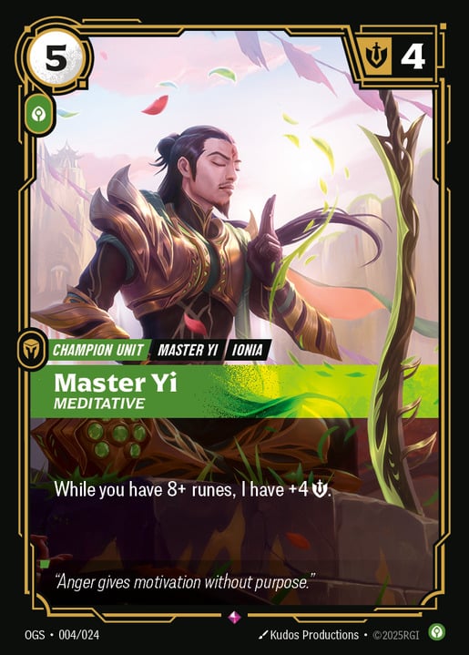 Master Yi - Medative [ Inglese / Cinese Semplificato ]