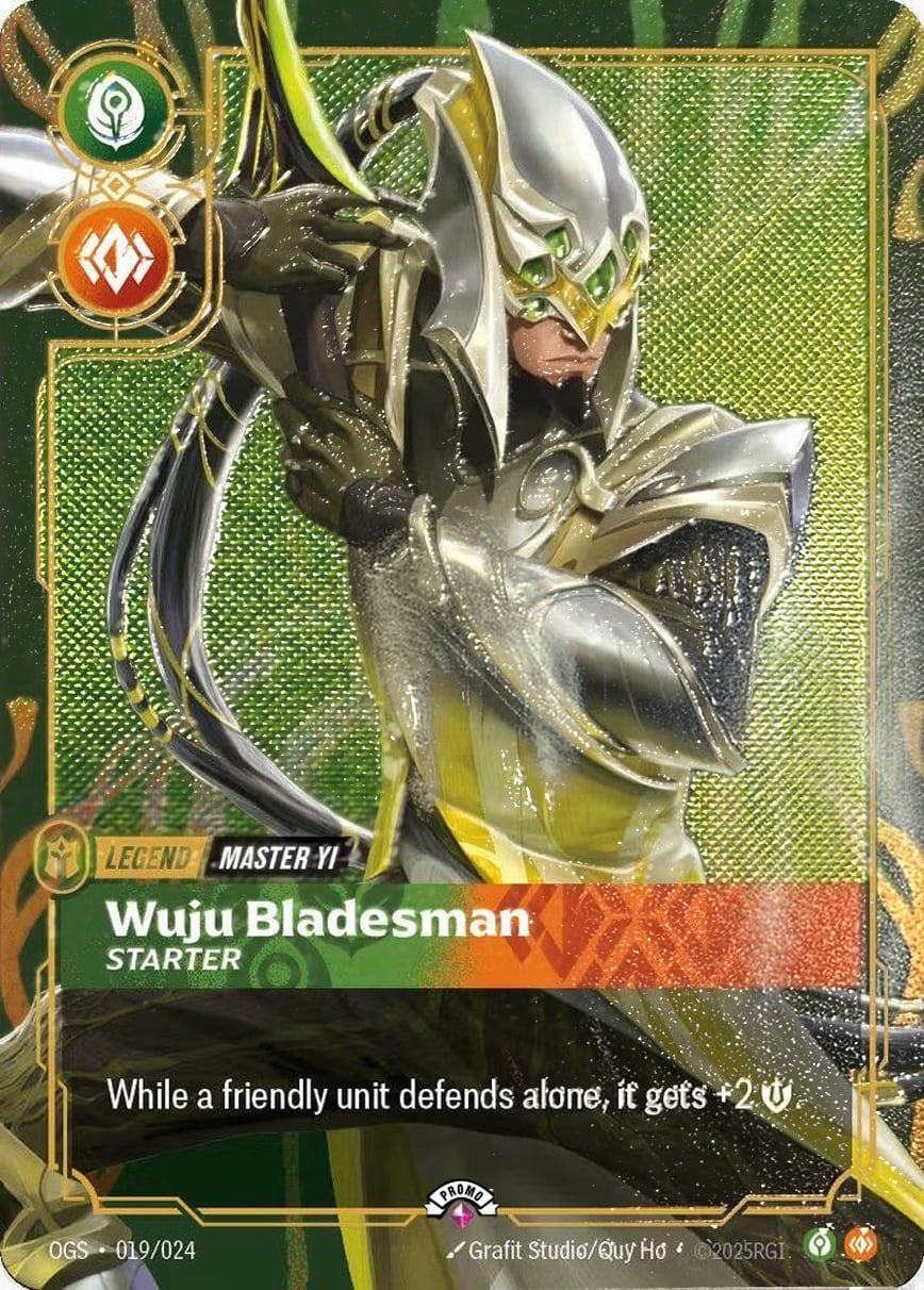 Master Yi - Wuju Bladesman (Promo) [ Inglese / Cinese Semplificato ]