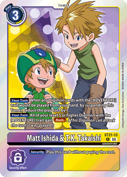 Matt Ishida & T K Takaishi ST21-13 [ Inglese / Giapponese ]