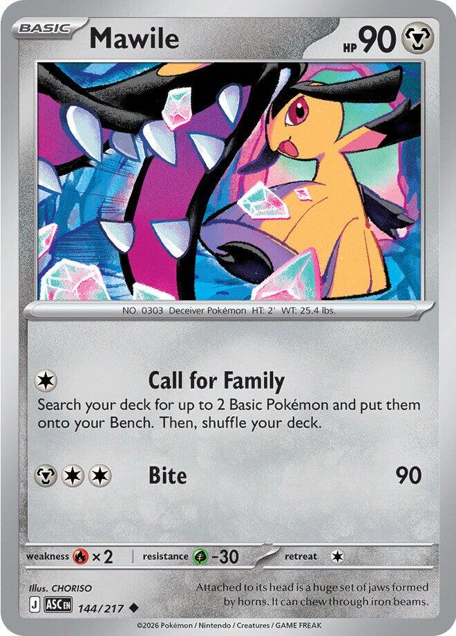 Mawile - Ascesa Eroica 144/217 [ Italiano / Inglese ]